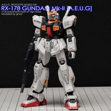 G-Rework CD-H193 Premium Decal for HG Gundam Mk-2 (A.E.U.G.)